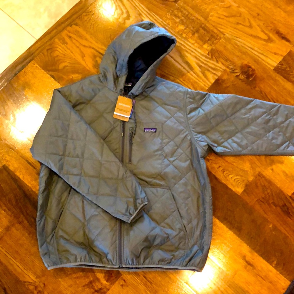 BNWT Patagonia Men’s Diamond Quilt Bomber Hoodie